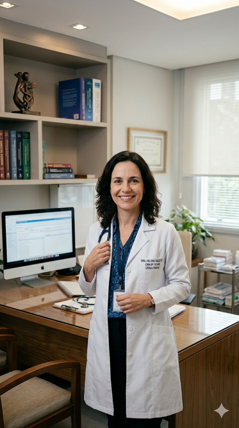 Especialista em saúde feminina na menopausa